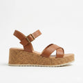 Cross Strapped Sandal
