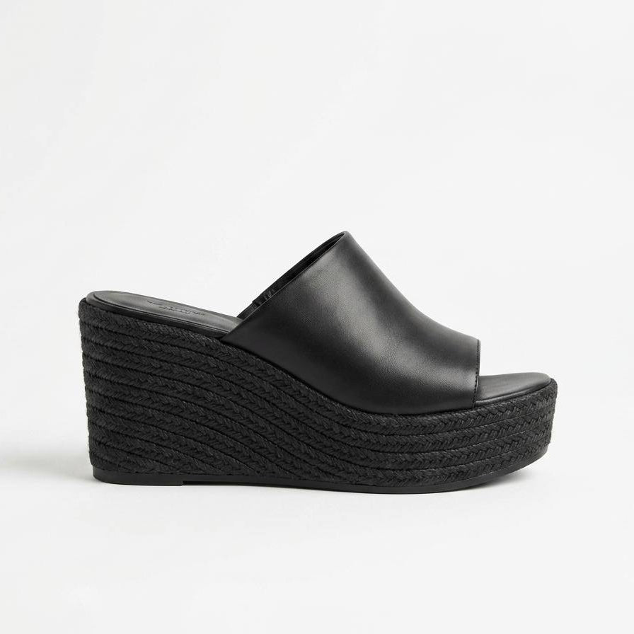 The Denim Platform Wedge