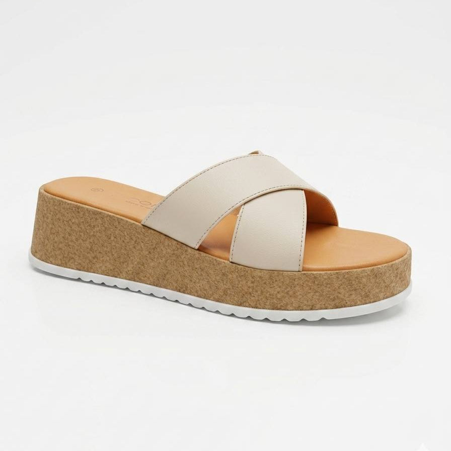 Cross-Strap Platform Slide