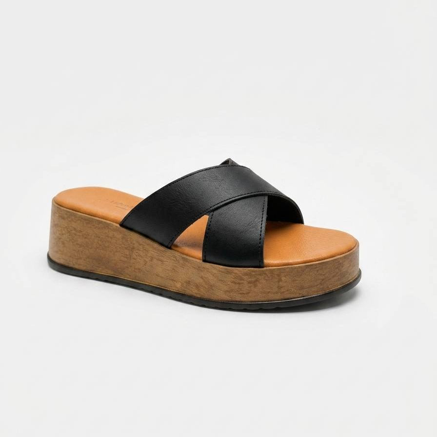 Cross-Strap Platform Slide