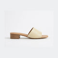 Croc-Embossed Low-Heel